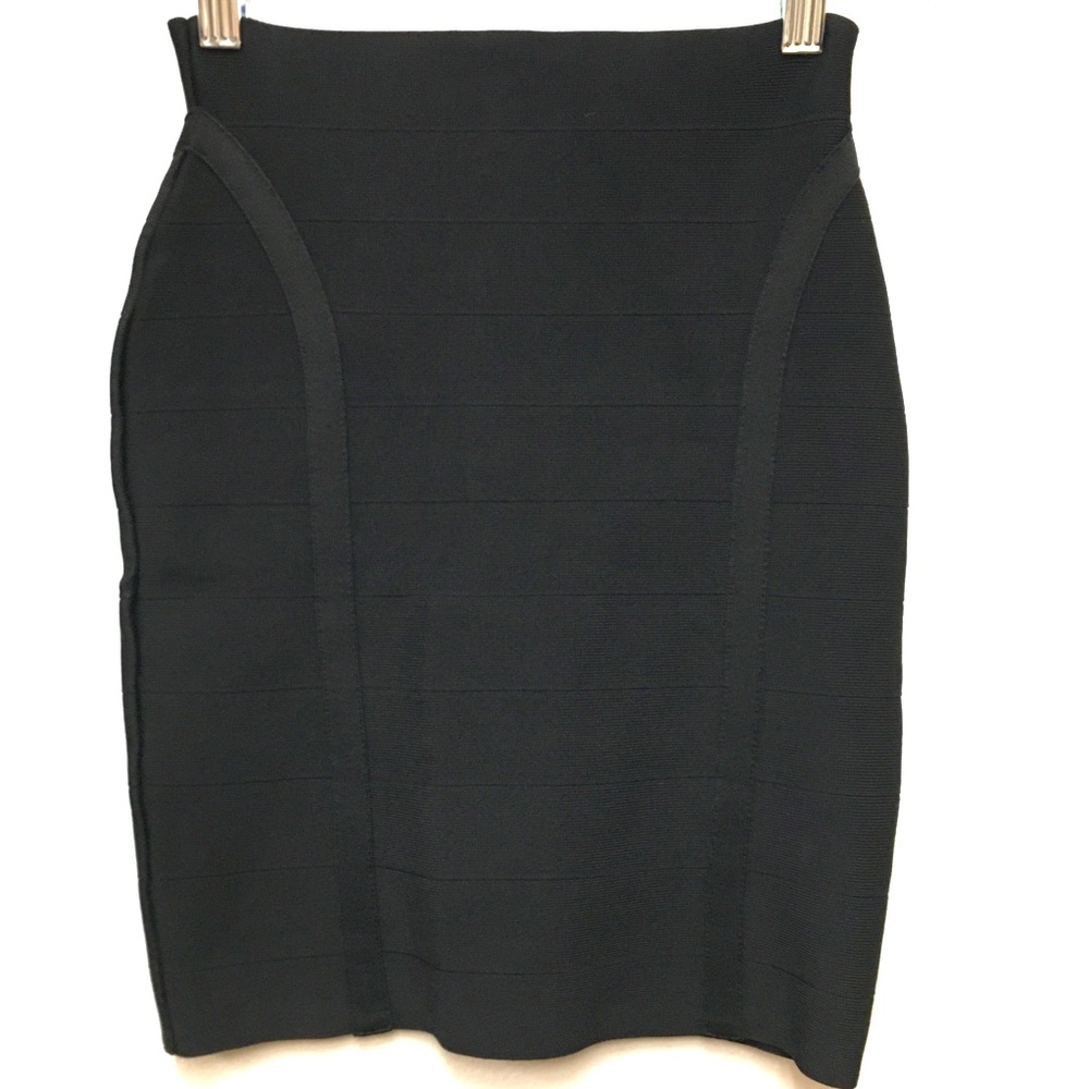 Guess Y2K Bandage Mini Skirt Small Black Evening Party Cocktail